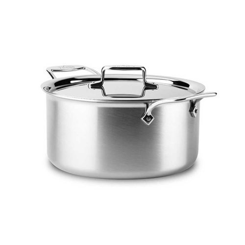 All Clad D5 Stockpot 8 quart Induction BD55508