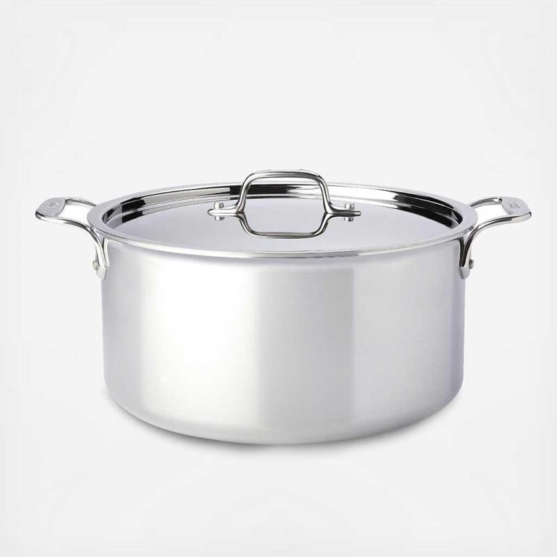 All Clad Stockpot 8 Quart D3 4508