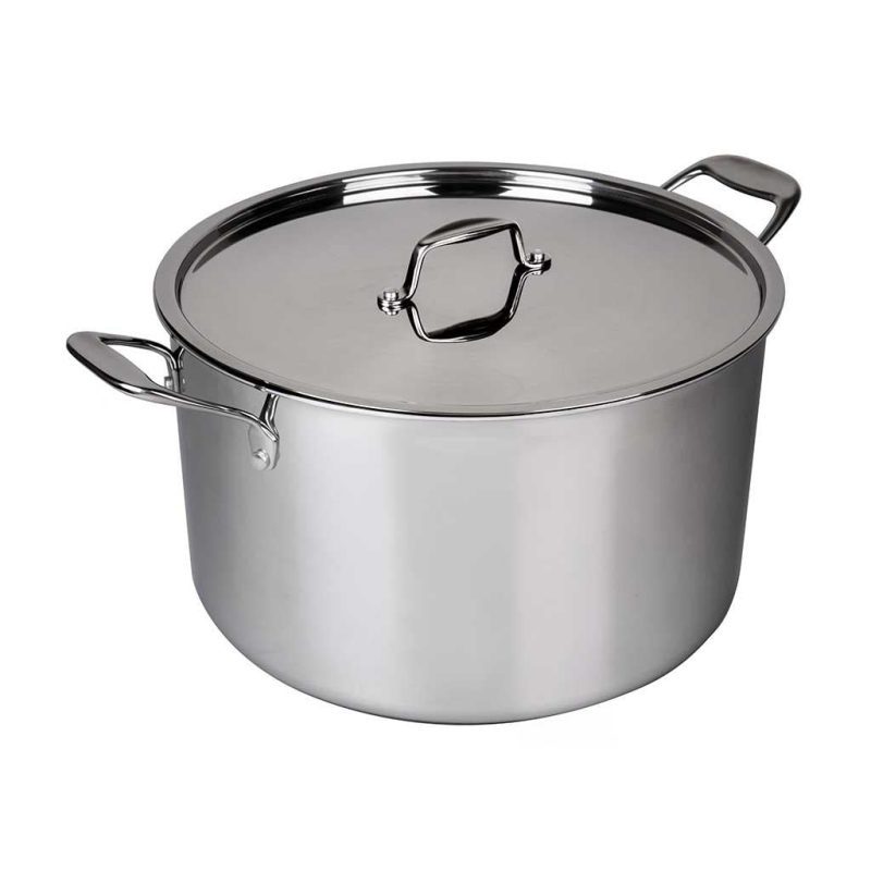 Camerons 16 Qt Tri Ply Stock Pot