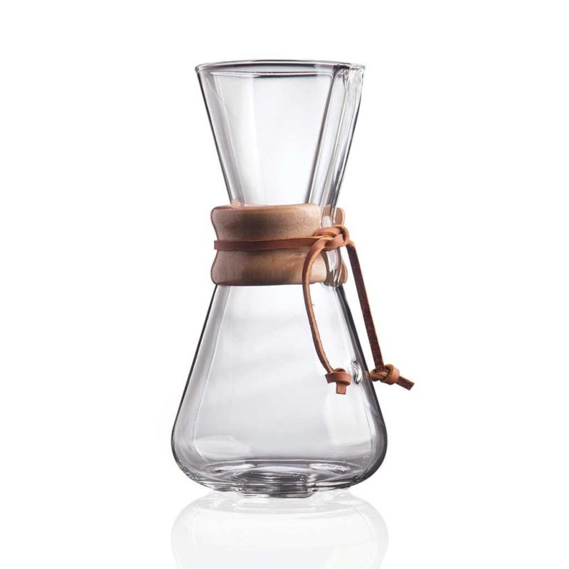 Chemex Classic Pour Over Coffeemaker 3 cup CM1C