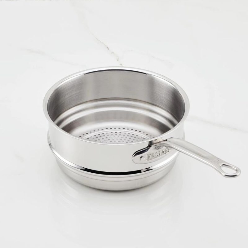 Hestan 3 Quart Stainless Steel Steamer Insert 71047