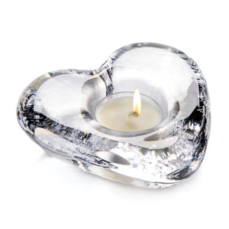 Highgate Heart Tealight by Simon Pearce