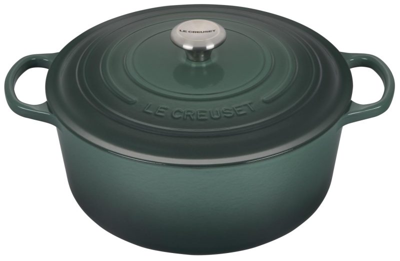 Le Creuset 9 Quart Round Dutch Oven Artichaut Green