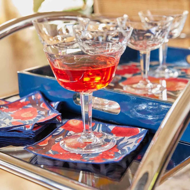 ReuseCocktailNapkinPoppies productinuse